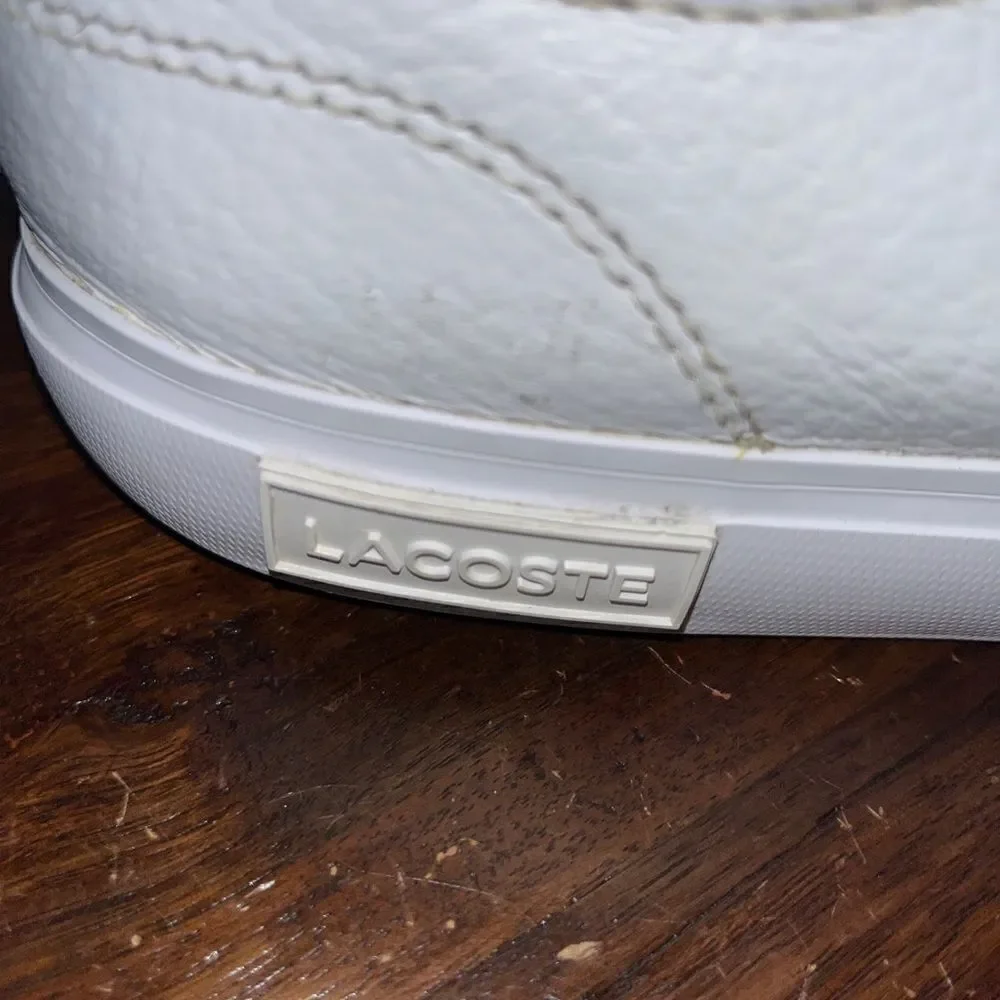 NOVAK Lacoste Powercourt Sneakers Trainers Tennis Shoes 10 1/2 US UK 9.5/Euro 44